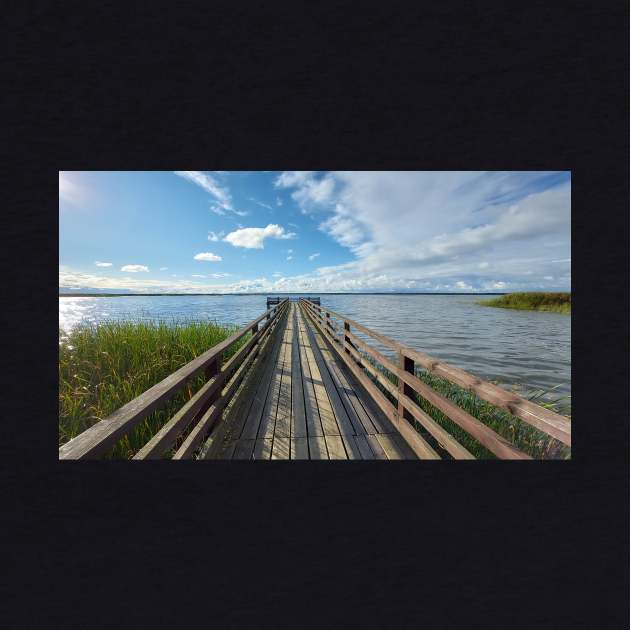 Pier on the lake by SBdesisketch